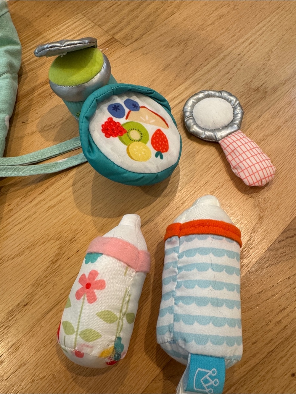 Manhattan Toy Project Baby Stella Feeding set and Miniland Doll Swaddle - Picture 2 of 3
